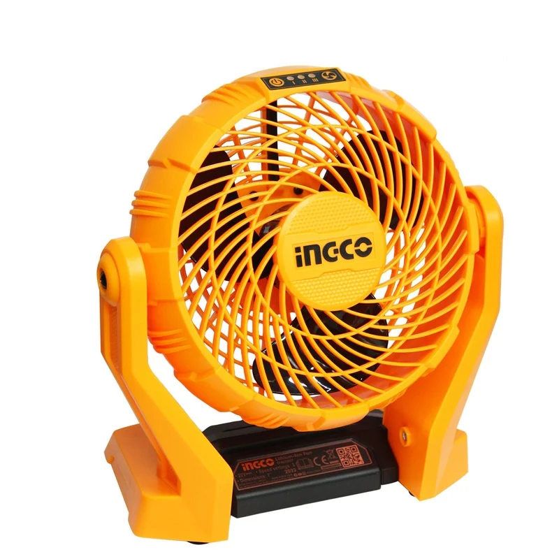 Ingco CFALI1207 12V Cordless Li-Ion Li-Ion Fan 12V