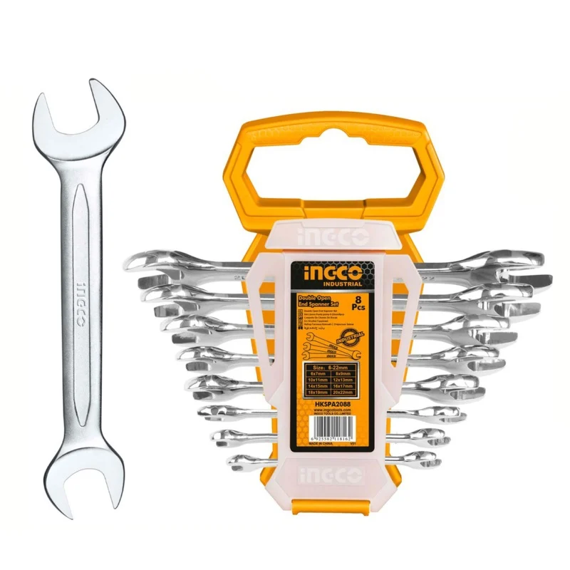 Ingco Double Open End Spanner / Open Wrench Set