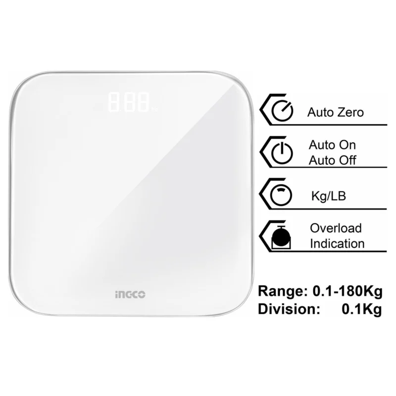 Ingco HESA41802 Body Weighing Scale 180kg