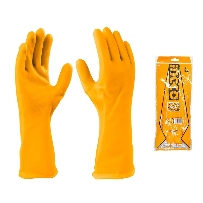 Ingco HGVP02 PVC Gloves