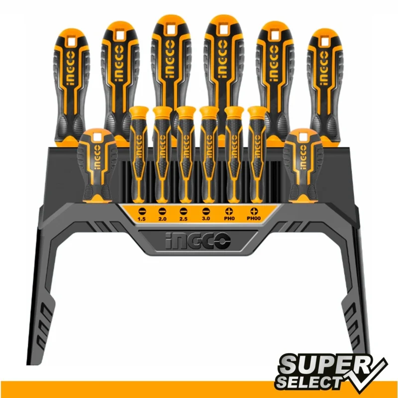 Ingco HKSD1428 14pcs Screwdriver Set & Precision Screwdriver Set (SS)