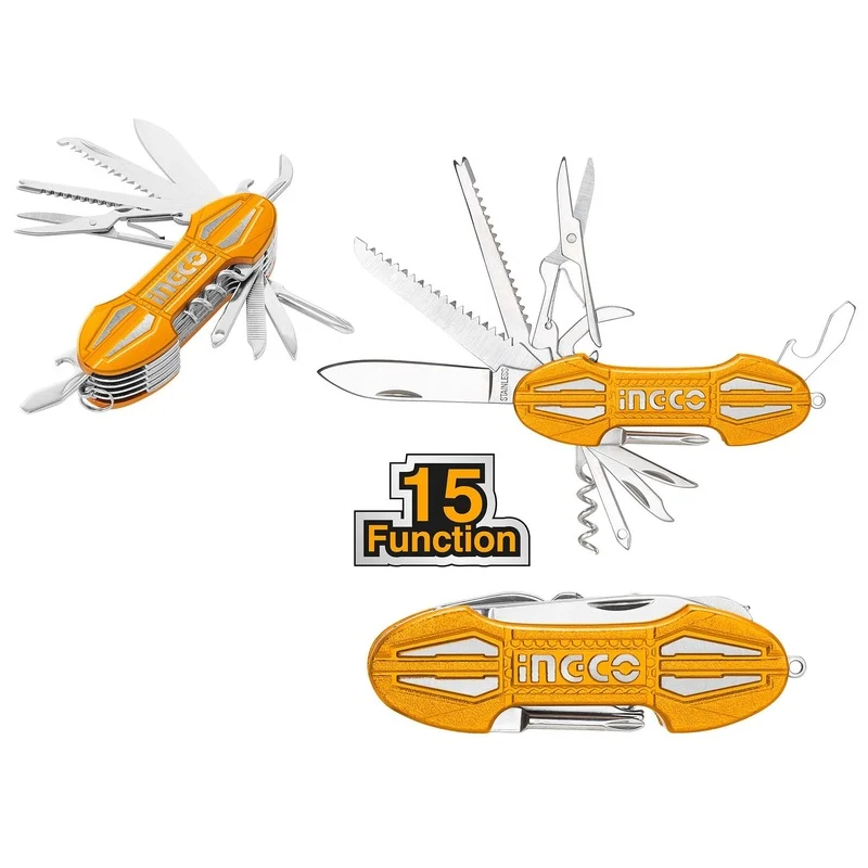 Ingco HMFK8158 Multi Function Cutter Knife (15-Way)