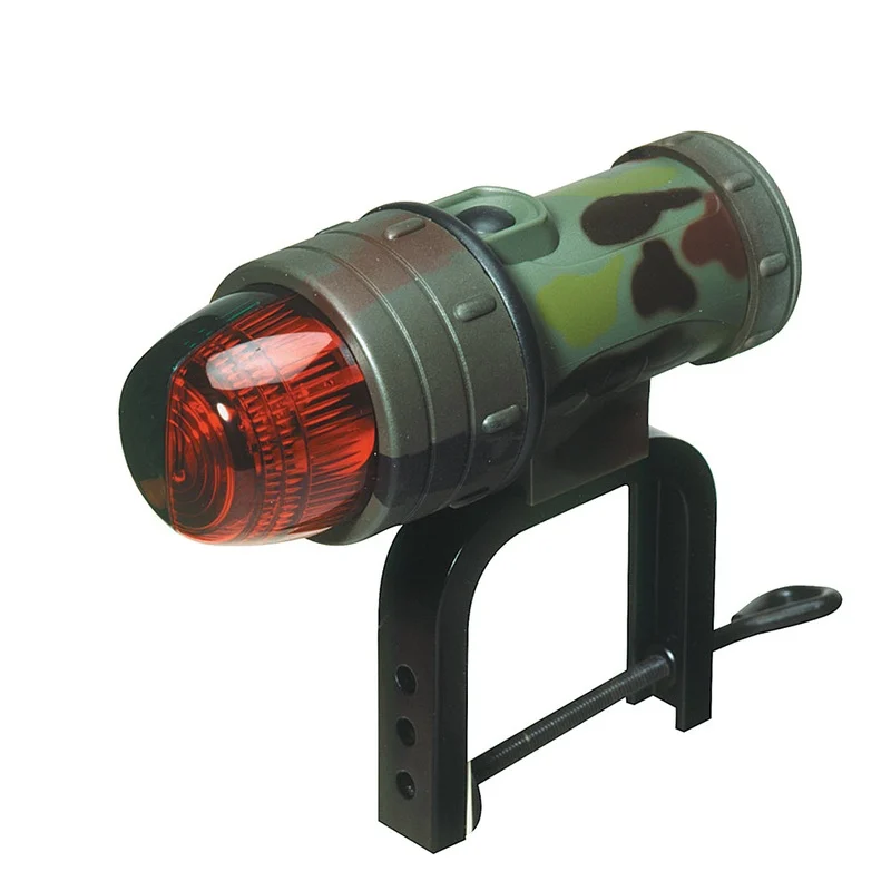 Innovative Lighting Portable LED Navigation Bow Light w/Universal C Clamp – Camouflage [560-1814-7]
