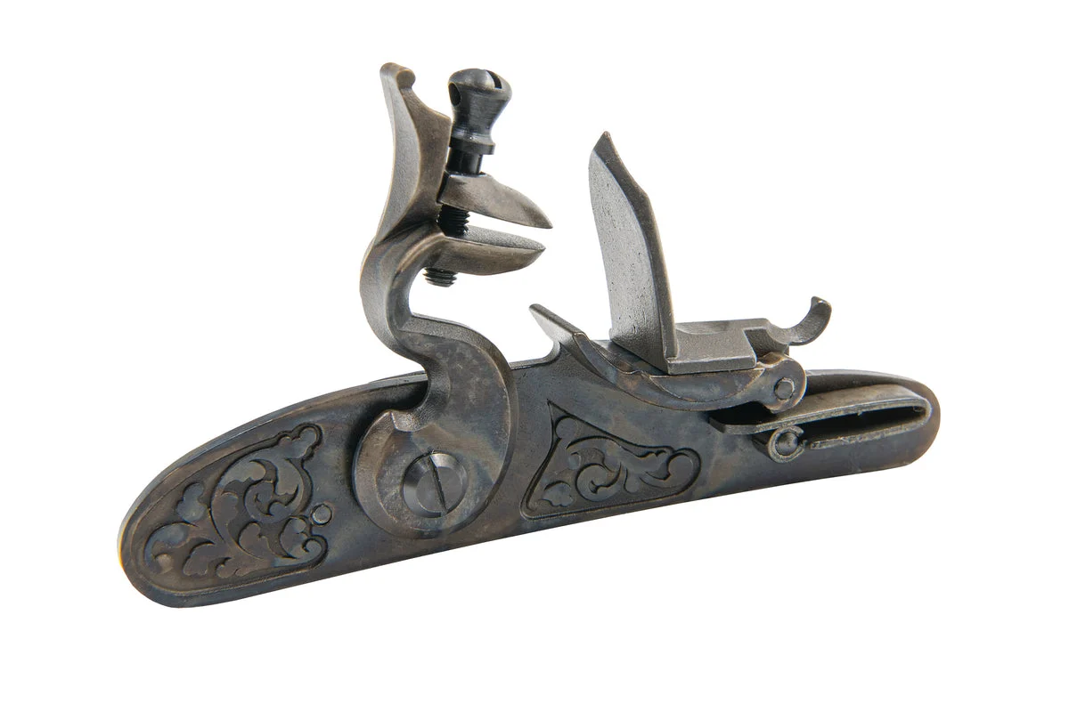 Investarm™ Gemmer Hawken Lock Plate Assembly Replacement - Flintlock - Lock Plate Fits Lyman™ Great Plains Rifles - IAGH286