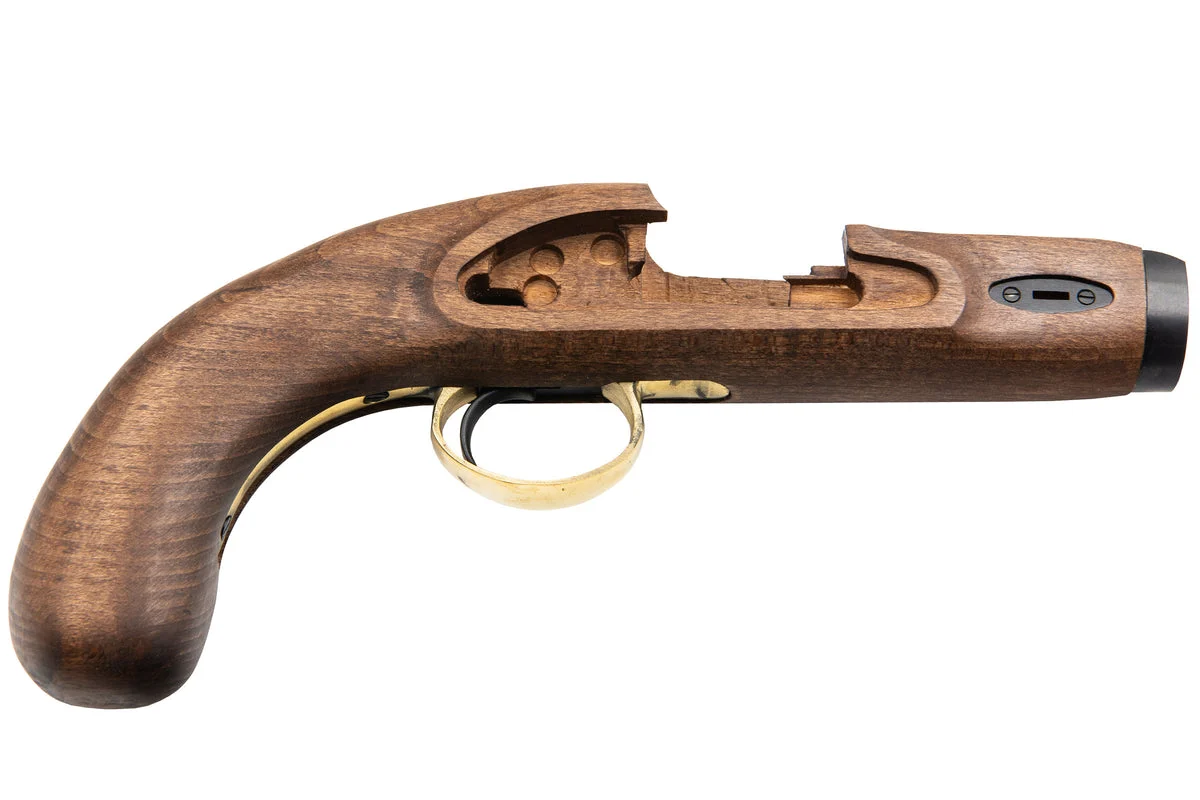 Investarm™ Plains Pistol Replacement Wooden Stock - Percussion - IAPPS