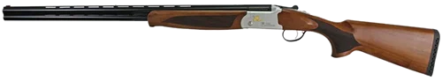 Iver Johnson IJ600 Lightweight 20 Ga, 3", 28" Vent Rib Barrel, Silver Engraved, Walnut Stock, 2rd
