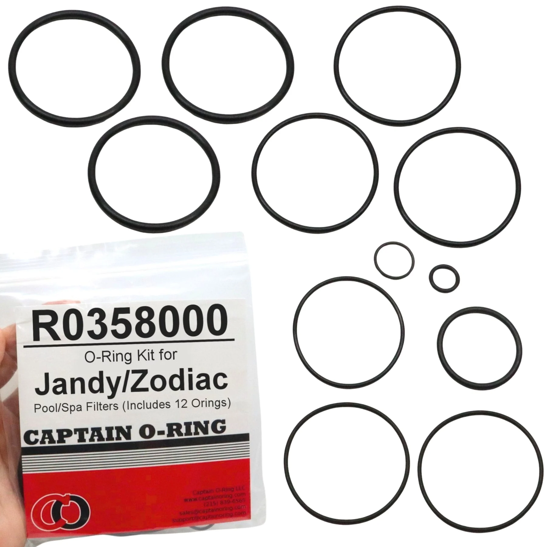 Jandy/Zodiac R0358000 O-Ring Kit