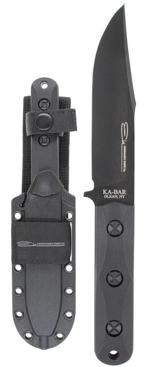 Ka-Bar EK model 50, 5″ Clip Point Blade with Sheath