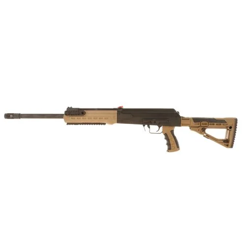 Kalashnikov KS-12, Semi-Auto 12 Ga, 3″ Chamber, 18″ Barrel, Collapsible Stock, 10rd, FDE