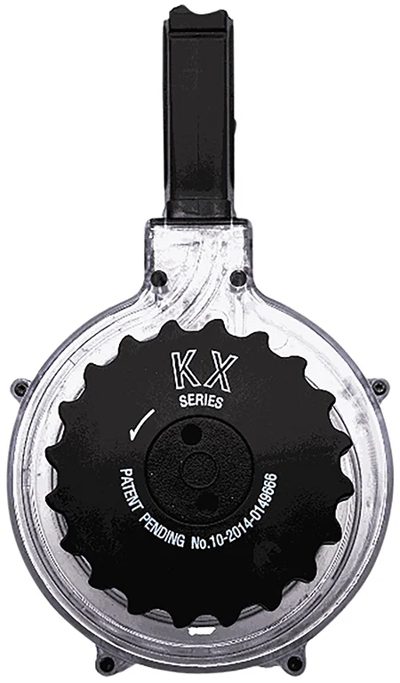 Kci Usa Inc KCIMZ036 AR-1550rd Drum 5.56x45mm NATO Clear Polymer