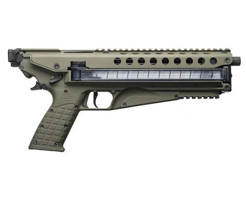 Kel-Tec P50 5.7x28mm, 9.6" Barrel, Green, Fiber Optic Sight, 50rd