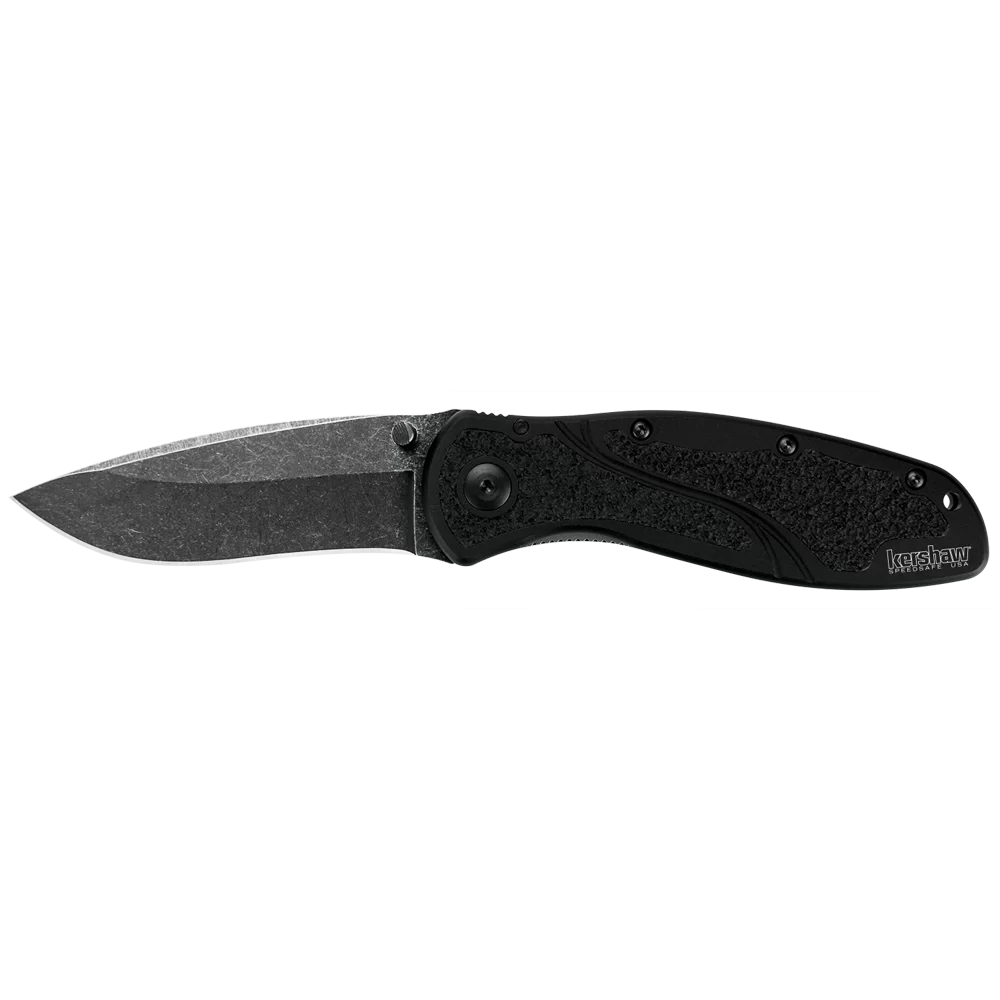 Kershaw Blur, Black/Blackwash, 3.4″ Blade