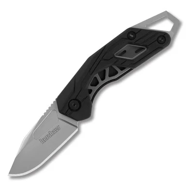 Kershaw Diode Folding Knife 1.6in Plain Bead Blast Drop Point Blade KS1230X