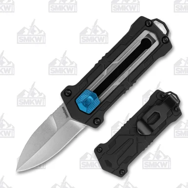 Kershaw Kapsule Sliding Button Lock Knife 1.9in Plain Spear Point Blade KS1190