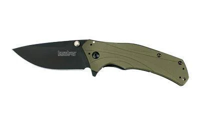 Kershaw Knockout 3.25″ Plain Olive-black