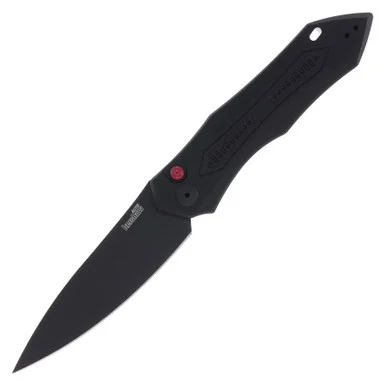 Kershaw Launch 6 Auto Knife Black 3.75in Cerakote Drop Point Blade AUKS7800BLK
