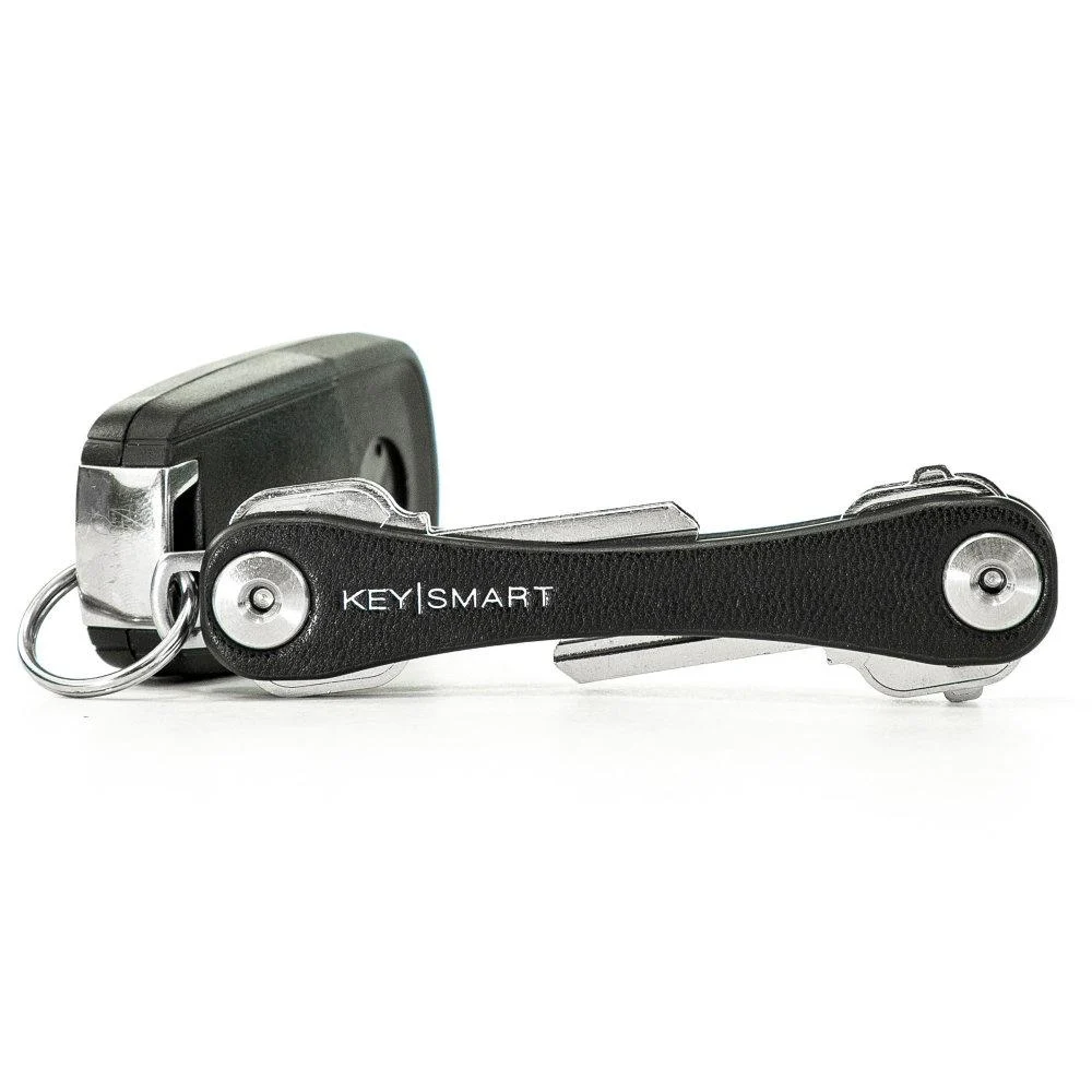 KeySmart Leather Compact Key Holder