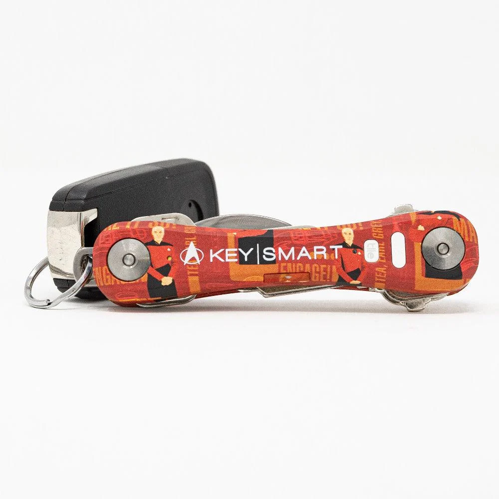 KeySmart Pro Star Trek The Next Generation Compact Key Holder with Tile Smart Location