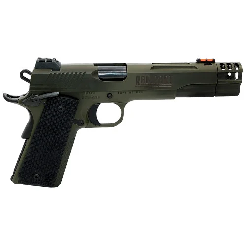Kimber Rampart 9mm, 5" Barrel, Olive Drab Green Cerakote, Compensator, 9rd
