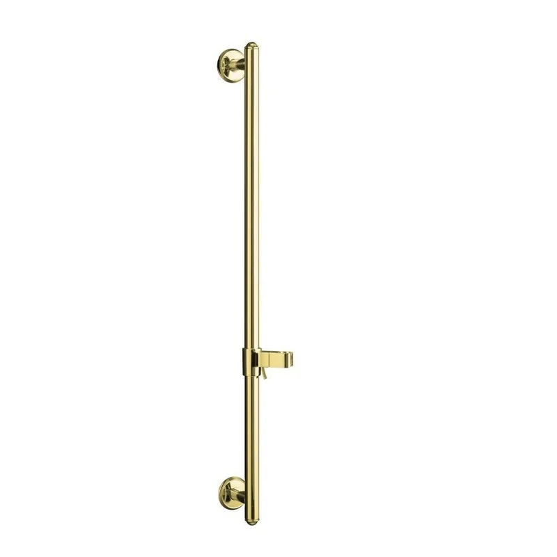 KOHLER 30 in. Shower Rail in Vibrant Polished Brass | Ferguson