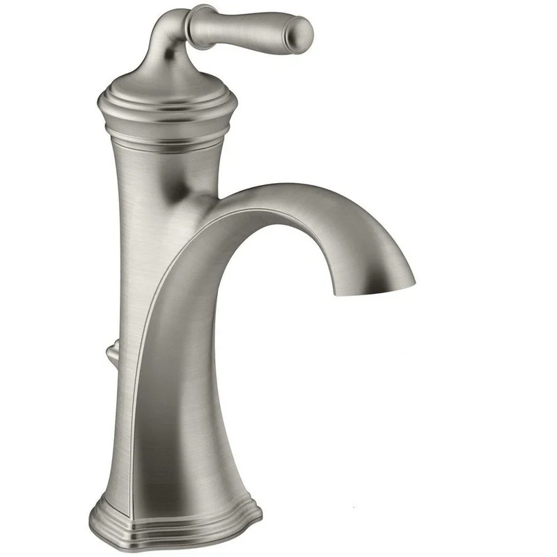 KOHLER Devonshire Single Handle Centerset Bathroom Sink Faucet in Vibrant Brushed Nickel | Ferguson