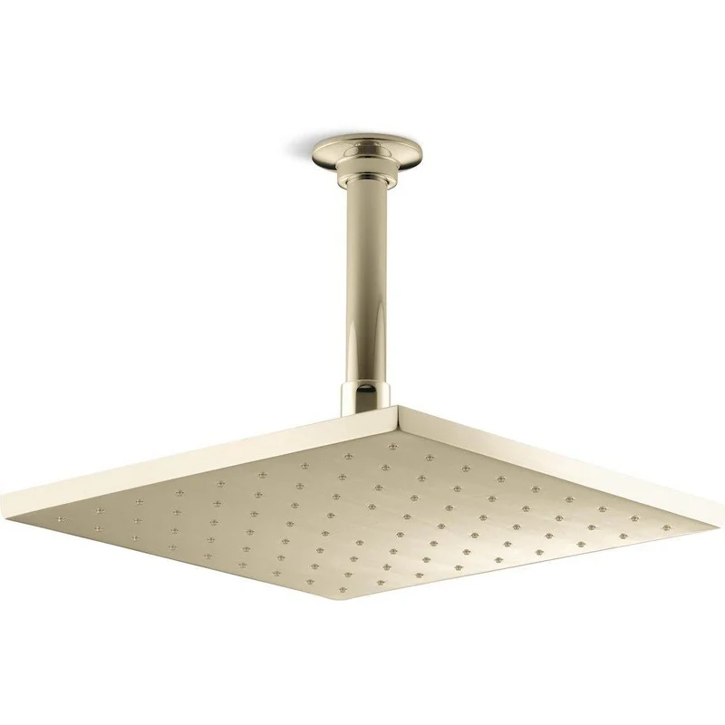KOHLER Radiant Single Function Showerhead in Vibrant French Gold | Ferguson