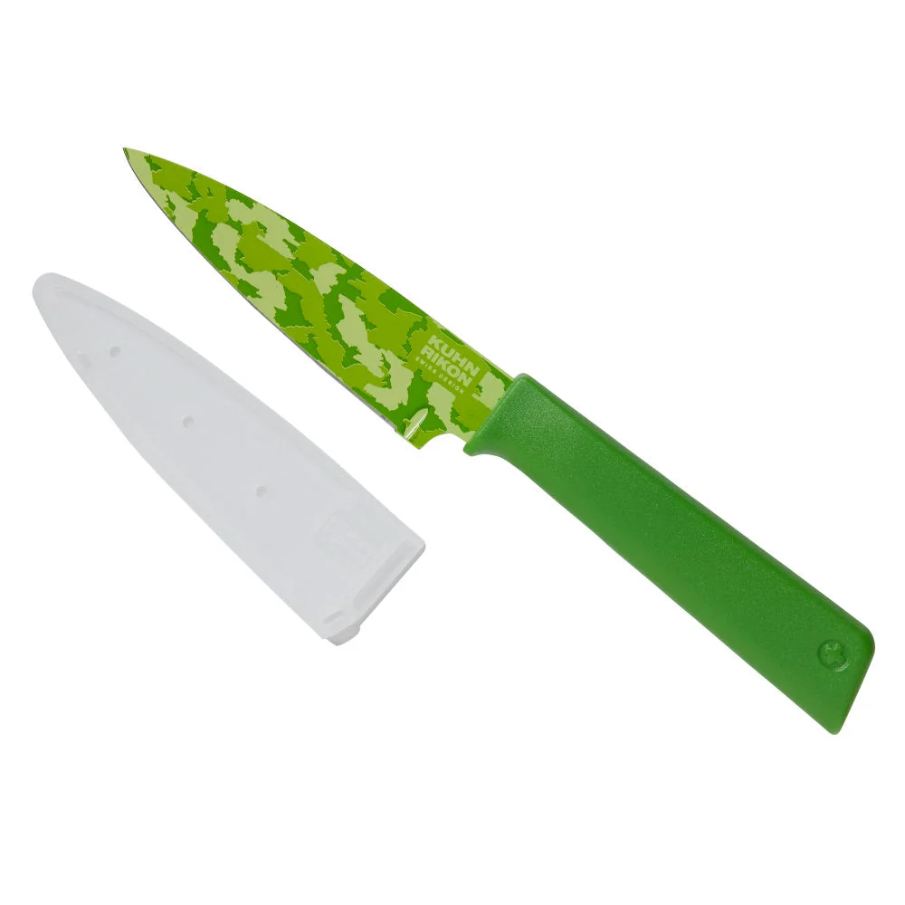 Kuhn Rikon Colori+ Camo Patterns 4″ Paring Knife