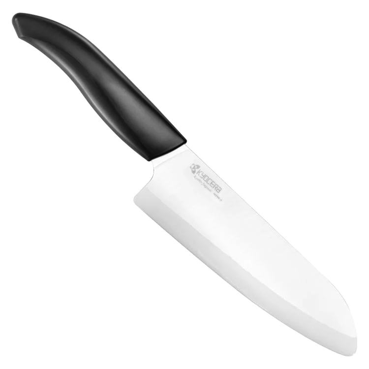 Kyocera Revolution 6″ Ceramic Chef’s Knife, Black Handle