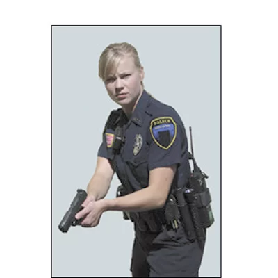 Law Enforcement Targets Female Officer with Gun Split Second Target