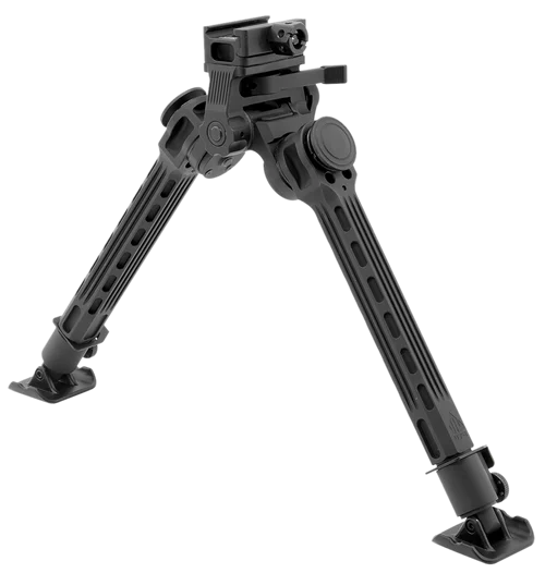 Leapers Big Bore Bipod Black Anodized 9-14" Aluminum/Steel