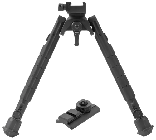 Leapers Bipod Black Anodized 8-12" Aluminum TLBP03B