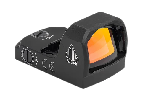 Leapers OP3 Micro Single Dot Black Anodized 1x 4 MOA Red Dot Reticle