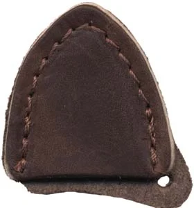 Leather Frizzen Cover for Musket Locks,2-3/8" tall by 1-3/4" wide