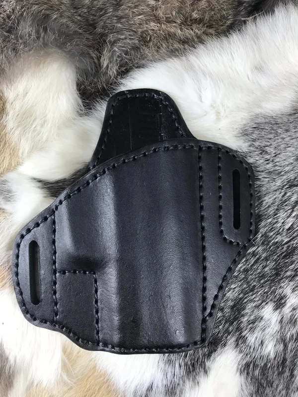 Leather Pancake Style Holster made for M&P 9 Shield Plus SRO225