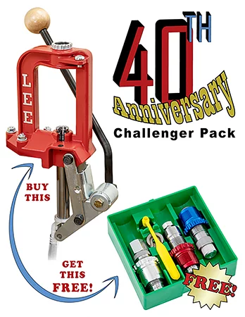 Lee Precision 92135 Challenger Pressw/Breech Lock 45 ACP Dies