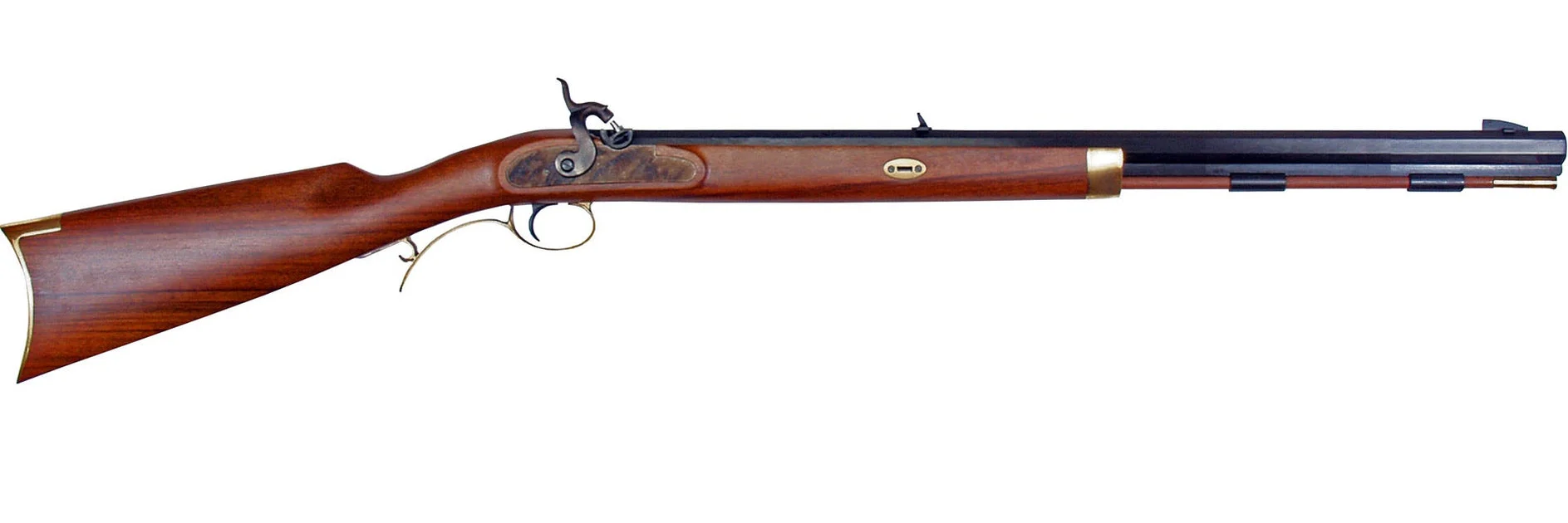 Left Hand .50 Cal Investarm™ Hawken Carbine Rifle - 24" Blued Barrel & Percussion Ignition - IA4210