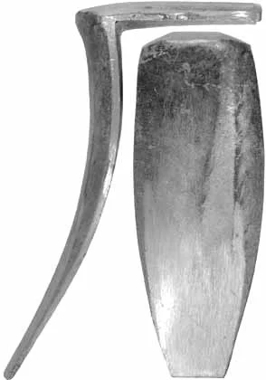 Lehigh County, Allentown-Bethlehem Buttplate, sand cast nickel silverOverall length 4-3/4", width 1-3/4", comb 2-1/4"