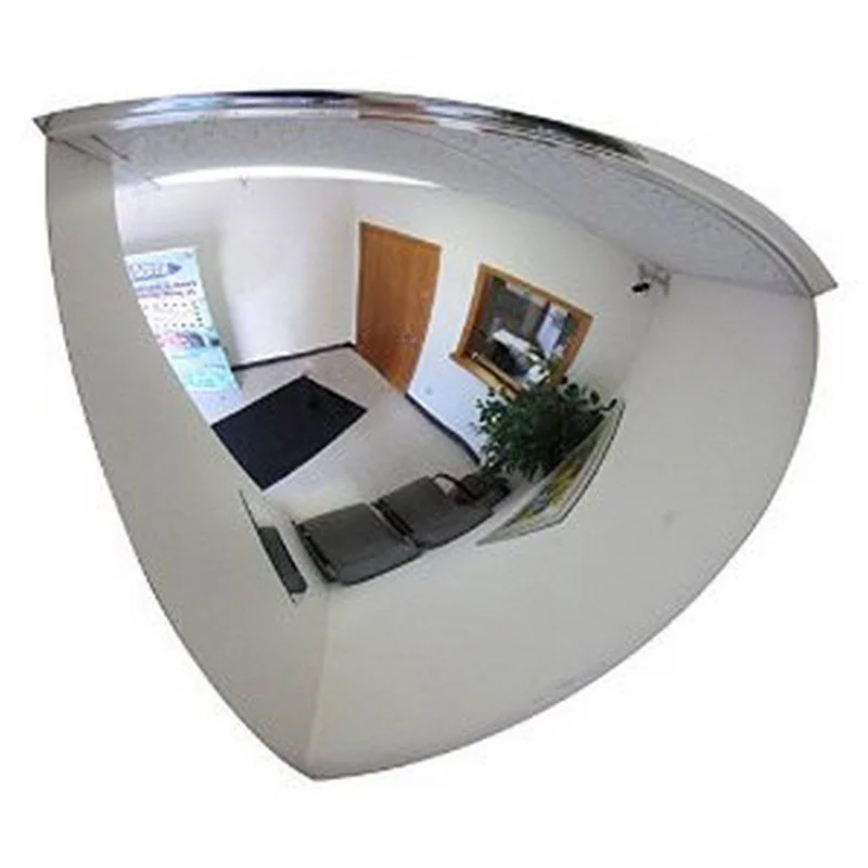 Lester Brossard Mirrors 90 Degree View Quarter Dome Mirrors – Acrylic Lens Only