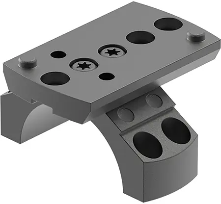 Leupold 175550 DeltaPoint Pro Ring Mount Matte Black, 30mm Tube Picatinny/Weaver