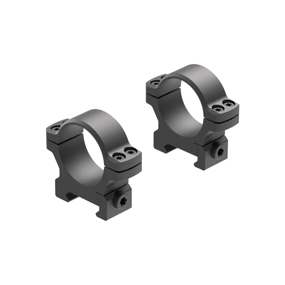 Leupold Back Country Cross-Slot 30mm Low Matte Black Rings