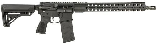 LFA Battle Rifle Lite 5.56x45mm, 16" Threaded Barrel, Black Cerakote, M-Lok Handguard, 30rd