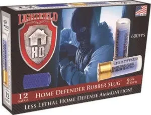 LIGHTFIELD 12GA 2.75" RUBBER SLUG 5RD