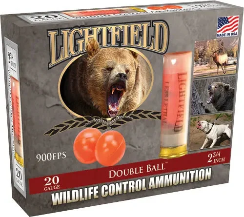 LIGHTFIELD 20GA 2.75" DOUBLE BALL 5RD