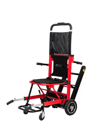 LINE2design Motorized Mobile Stair Lift Climber, Red