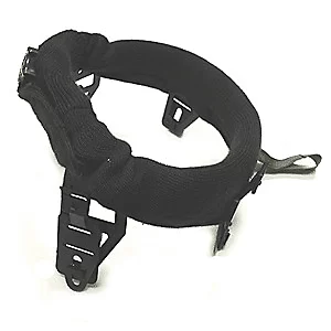 Lion Classic Black Knit Rachet Helmet Headband