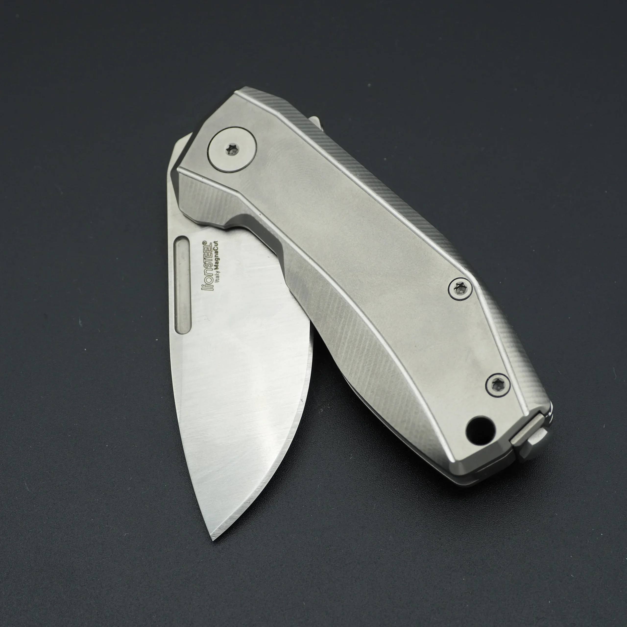 Lionsteel Nano – Grey Titanium NA01 GY NEW