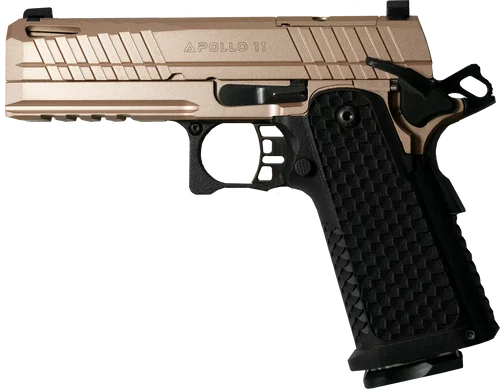 Live Free Apollo 11 FS 9mm, 4.9" Barrel, Elite Rose Cerakote, 17rd