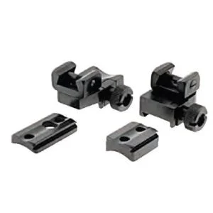 Recknagel Mount Rings with bases, FN Browning A-Bolt, LM rail