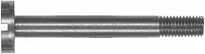 Lock Bolt, Charleville French Musket,6-1mm thread, .55" cylinder head diameter, 1.95" shank length