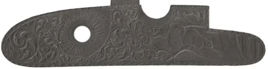 lock plate, 4.47 x 1.03", as cast